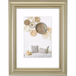 Hama Lobby, Verre, Polystyrène, Or, Cadre pour une seule photo, Table, Mur, 20 x 28 cm, Rectangulaire