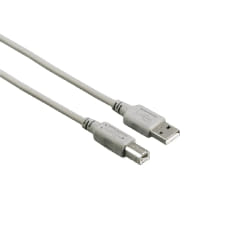 Hama 00200902 câble USB 5 m USB 2.0 USB A USB B Gris