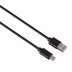 Hama 00200907, 0,9 m, USB C, USB A, USB 2.0, 480 Mbit/s, Noir