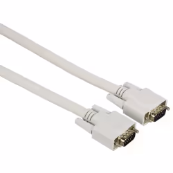 Hama 00200932, 1,5 m, VGA (D-Sub), VGA (D-Sub), Mâle, Mâle, Gris