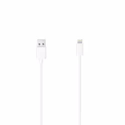 Hama 00200623, 1,5 m, Lightning, USB A, Mâle, Mâle, Blanc