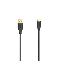 Hama 00200634 câble USB 0,75 m USB 2.0 USB A USB C Noir