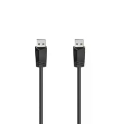 Hama 00200601 câble USB 1,5 m USB 2.0 USB A Noir