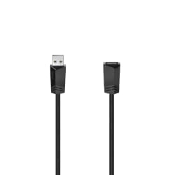 Hama 00200619 câble USB 1,5 m USB 2.0 USB A Noir