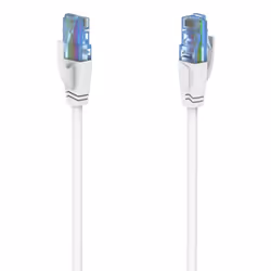 Hama 00200675, 3 m, Cat6a, U/UTP (UTP), RJ-45, RJ-45, Blanc