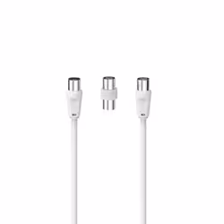 Hama 00205296 câble coaxial 3 m Blanc - Vue supplémentaire 2