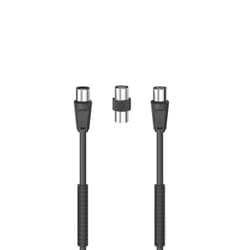 Hama 7205306 câble coaxial 3 m Noir