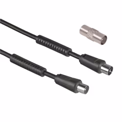 Hama 7205306 câble coaxial 3 m Noir
