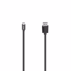 Hama 00200710, 1,5 m, DisplayPort, Mini DisplayPort, Mâle, Mâle, 4096 x 2160 pixels