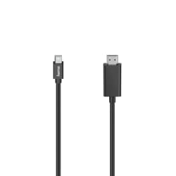 Hama 00200711 câble vidéo et adaptateur 1,5 m Mini DisplayPort HDMI Noir