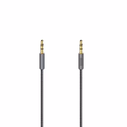 Hama Elite, 3,5mm, Mâle, 3,5mm, Mâle, 0,75 m, Anthracite