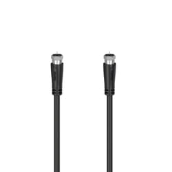 Hama 7205309 câble coaxial 1,5 m Noir