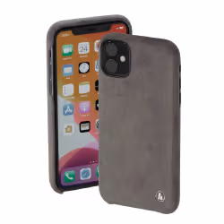 Hama Finest Touch, Housse, Apple, iPhone 12, Anthracite