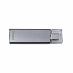 Hama Uni-C Classic, 128 Go, USB Type-C, 90 Mo/s, Casquette, Anthracite