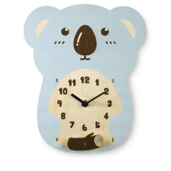 Hama Koala Horloge mécanique à pendule Autres Bleu, Marron, Bois