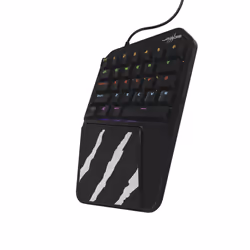 uRage Exodus 410 One-Handed, Mini, USB, Clavier mécanique, LED RGB, Noir