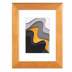 Hama Vigo, Bois, Marron, Cadre pour une seule photo, Mat, Mur, 40 x 50 cm