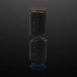 Hama Twin 2.0 Enceinte portable stéréo Noir 20 W