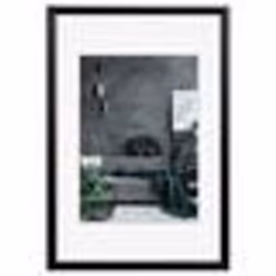 Hama Detroit, Aluminium, Noir, Cadre pour une seule photo, Mat, Table, 50 x 70 cm