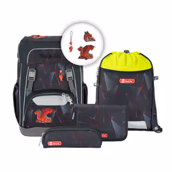 Step by Step 00183707, Plumier, Étui pour crayons, Cartable, Sac de sport, Garçon/Fille, Sac à dos, 23 L, Poche frontale, Poc ...
