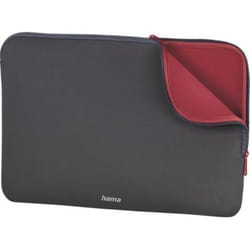 Hama Neoprene 15.6" Housse Gris, Rouge