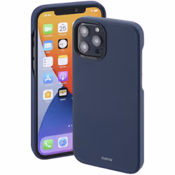 Hama MagCase Finest Sense, Housse, Apple, iPhone 12 Pro Max, 17 cm (6.7"), Bleu