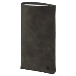 Hama "Soft Elegance" coque de protection pour téléphones portables Housse Anthracite