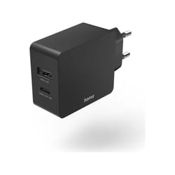 Hama 00210575 chargeur d'appareils mobiles Smartphone, Tablette Noir, Vert, Violet, Blanc Secteur Charge rapide Intérieure