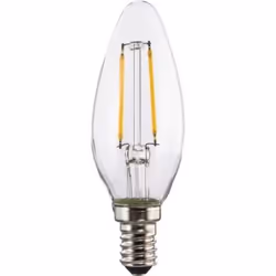 Hama 00112824, 2 W, 25 W, E14, 250 lm, 15000 h, Blanc chaud