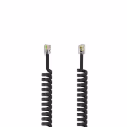 Hama 00201150, 1,5 m, 4p4c, 4p4c, Noir, Mâle, Mâle
