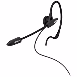 Hama 00201156, Avec fil, 20 - 20000 Hz, Casque, Noir, Argent