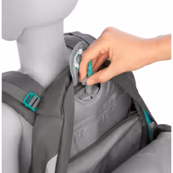 Coocazoo MATE sac à dos Cartable sac à dos Noir, Gris Polyester