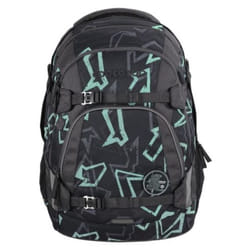 Coocazoo MATE sac à dos Cartable sac à dos Noir Polyester
