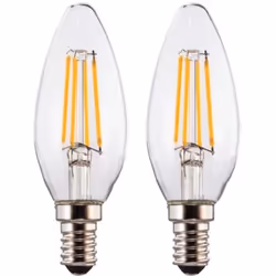Hama 00112905, 4 W, 40 W, E14, 470 lm, 15000 h, Blanc chaud