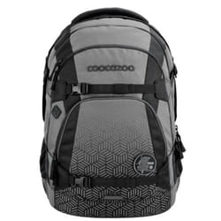 Coocazoo MATE sac à dos Cartable sac à dos Noir, Gris Polyester