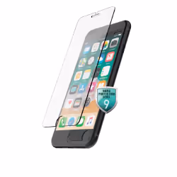 Hama 00213027, Apple, iPhone 6/6s/7/8/SE 2020, Résistant aux impacts, Résistant aux chocs, Résistant aux rayures, Transparent ...
