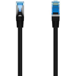 Hama 00300009 câble de réseau Noir 10 m Cat6a S/FTP (S-STP)