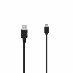 Hama 00300067, 1,5 m, USB A, Micro-USB A, USB 2.0, 480 Mbit/s, Noir