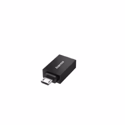 Hama 00300084, Micro-USB, USB 2.0, Mâle, Noir