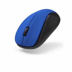 Hama MW-300 V2, Ambidextre, Optique, RF sans fil, 1200 DPI, Noir, Bleu
