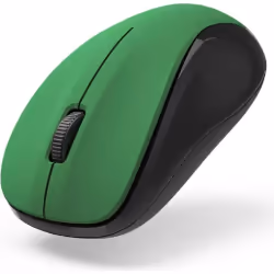 Hama MW-300 V2, Ambidextre, Optique, RF sans fil, 1200 DPI, Noir, Vert