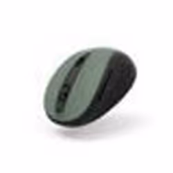 Hama MW-400 V2, Droitier, Optique, RF sans fil, 1600 DPI, Noir, Vert