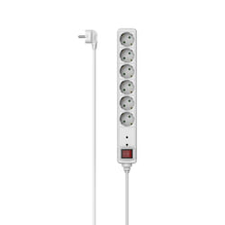 Hama 00223152 prise d’alimentation Smart 6 sortie(s) CA 1,4 m 3680 W