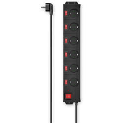 Hama 00223160 prise d’alimentation Smart 6 sortie(s) CA 1,4 m 3680 W