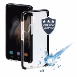 Hama Protector, Housse, Samsung, Galaxy S22 Ultra, Noir, Transparent