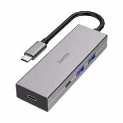 Hama 00200136, USB 3.2 Gen 1 (3.1 Gen 1) Type-A + Type-C, USB 3.2 Gen 1 (3.1 Gen 1) Type-A, USB 3.2 Gen 1 (3.1 Gen 1) Type-C, ...