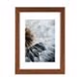 Hama Breeze, Verre, Polystyrène, Marron, Cadre pour une seule photo, Table, Mur, 10 x 15 cm, Rectangulaire