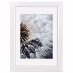 Hama Breeze, Verre, Polystyrène, Blanc, Cadre pour une seule photo, Table, Mur, 7 x 10 cm, Rectangulaire