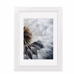 Hama Breeze, Verre, Polystyrène, Blanc, Cadre pour une seule photo, Table, Mur, 10 x 15 cm, Rectangulaire