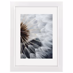 Hama Breeze, Verre, Polystyrène, Blanc, Cadre pour une seule photo, Mur, 20 x 28 cm, Rectangulaire